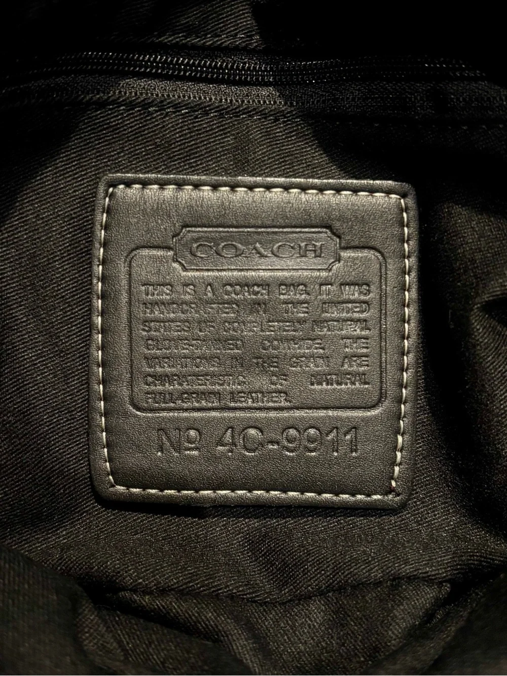 Rare Vintage Y2K Coach Black Signature Jacquard Shoulder Bag Purse